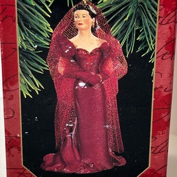 Hallmark Gone with the Wind Scarlett O'Hara Ornament vintage 1997 New - Picture 3 of 5